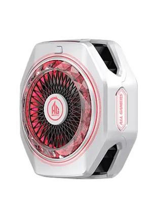 Мобільний кулер охолодження black shark funcooler 5 pro magnetic edition white (bhr08bqcn)