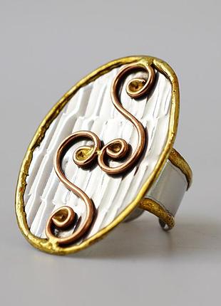 Кольцо абстракция neha-nr16 bm