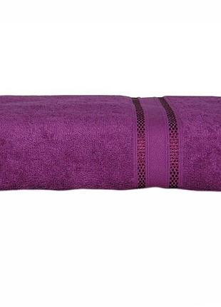 Рушник parisa home - d-100 (430 г/м2) фуксія 70*140