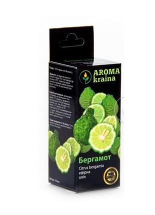 Эфирное масло бергамота 10мл. aroma kraina bm