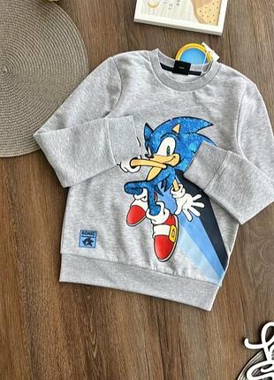 C&amp;a брендовый свитшот для мальчика sonic 😍