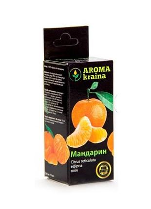 Эфирное масло мандарина 10мл. aroma kraina bm