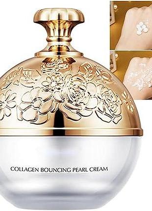 Крем для лица с коллагеном и жемчугом etae collagen bouncing pearl cream 30 мл