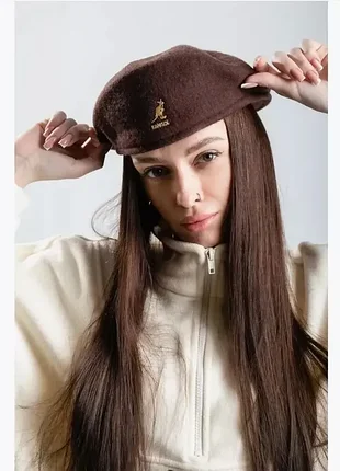 Берет kangol коричневий розмір