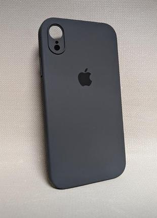 Чехол для iphone xr / айфон хр, lakshmi soft touch, противоударный, tpu, серый