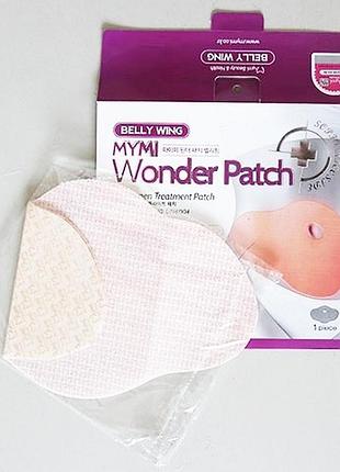 Пластырь для похудения mymi wonder patch (5 штук в упаковке)