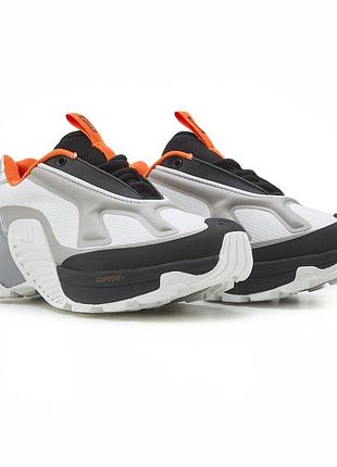 Adidas edge runner white black orange 10