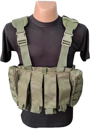 Жилет розвантажувальний (розвантаження) acropolis ranger green жр-11