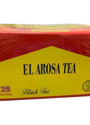 Чай єгипетський преміум класу el arosa tea чорний чай al arosa (25 пакетиків)