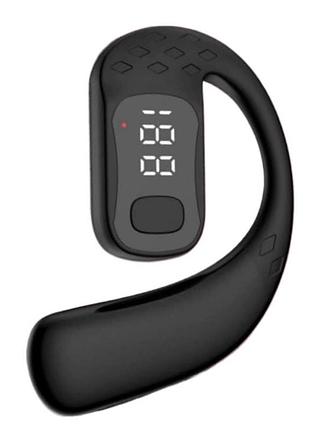 Поворотная гарнитура bluetooth 5.4 наушник черный d3lawb074
