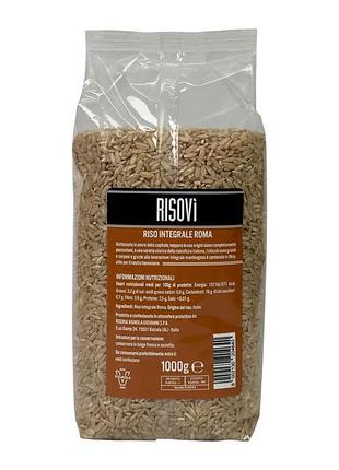 Рис цельнозерновой risovì riso integrale roma 1000 г 2