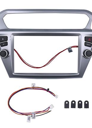 Перехідна рамка серії qiv qbr для peugeot 301 for citroen c-elysee celysee 2012-2016 (f3) 9 дюймів