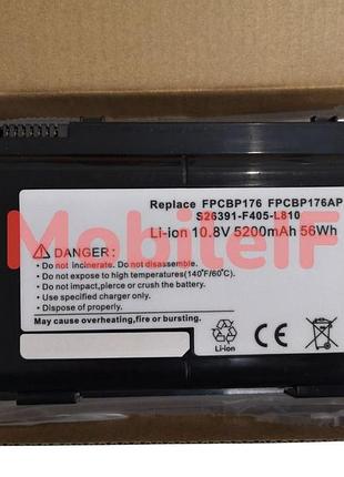 Акумулятор батарея fujitsu lifebook e780, e8410, e8420, fpcbp233, fpcbp175, fpcbp176, fpcbp199, 5200mah, 56wh, 10.8v, type-a