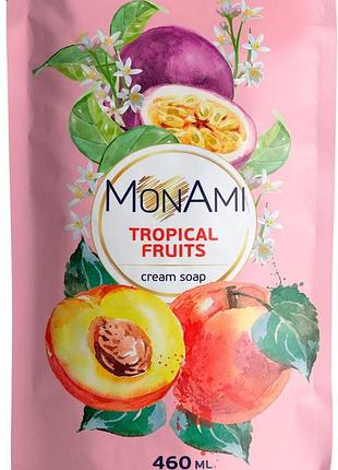 Жидкое мыло mon am tropical fruits дой-пак 460 мл