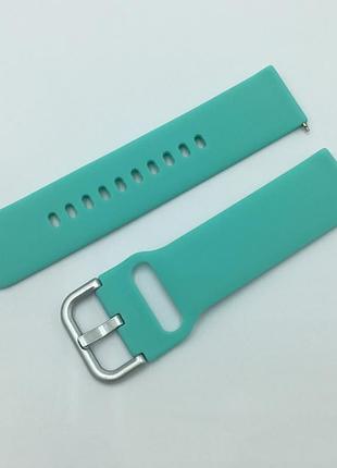 Силиконовый ремешок sport style active youth для xiaomi amazfit bip / lite / 20 мм мятный 2101p