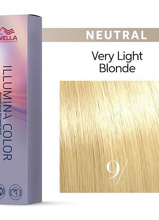 Краска для волос wella illumina сolor 2026 все тона 9/