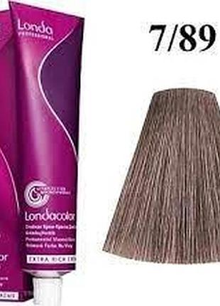 Краска для волос лонда londa сolor permanent professional 7/89 блонд жемчужный сандрэ