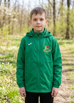 Зеленая спортивная ветровка дождевик joma iris (100087.450), размер 2xl