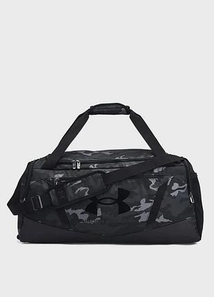 Чорна спортивна сумка для гри ua undeniable 5.0 duffle md