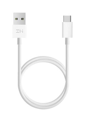 Кабель zmi xiaomi usb / type-c 100см білий al701 білий (al701) 1130p