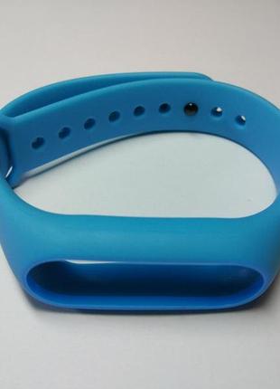 Ремешок xiaomi mi band 2 mijobs силиконовый браслет голубой 1087p