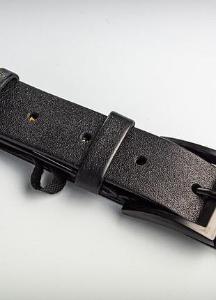 Мужской кожаный ремень black elegance — классика, подчеркивающая стиль