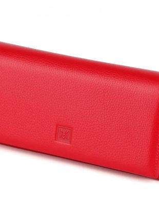 Кошелек женский кожаный vermari 72081-1806 red/black