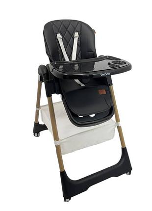 Стілець для годування дитини velano nexi, black