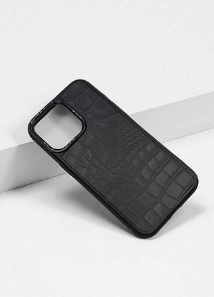 Чехол для iphone из натуральной итальянской кожи (серый)
