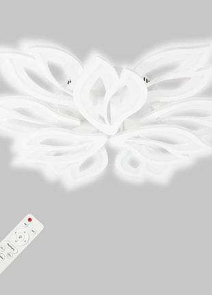 Потолочная led люстра, светильник светодиодный белый sunlight 6158/6+3