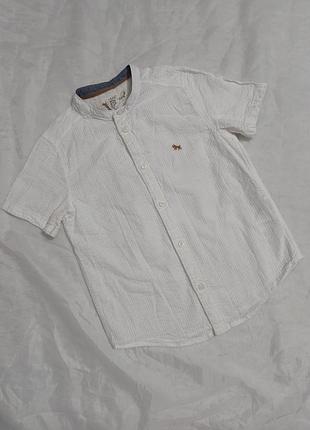 Сорочка біла хлопцю 4-5 роки