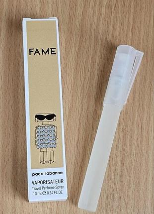 Мини парфюм женский paco rabanne fame 10 мл