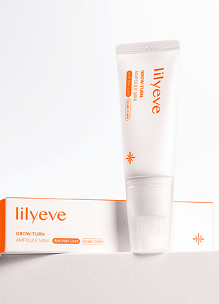 Ампула для стимулювання росту волосся зі щіточкою lilyeve grow:turn ampoule 30 мл
