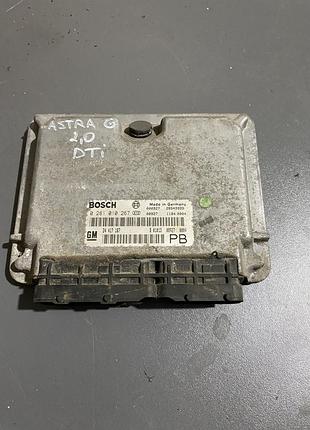 Блок управления двигателем опель astra g , zafira a 2.0dti (24417167)