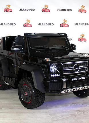 Детский электромобиль на аккумуляторе mercedes abl-1801 с пультом радиоуправления для детей 3-8 лет черный