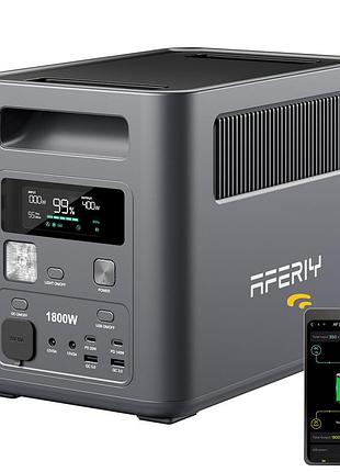 Зарядная станция aferiy af-p180 1800w 1024wh lifepo4 ups быстрая зарядка
