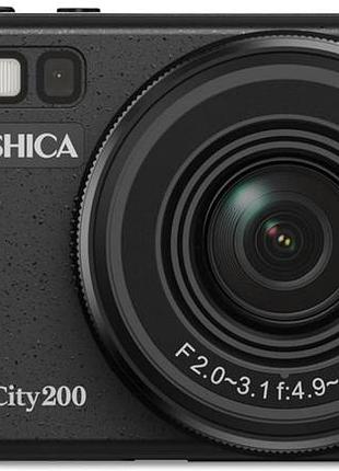 Yashica city 200 - цифровой фотоаппарат, разрешение от 13 до 72 мп, запись видео 5k, 2.8" экран, батарея 1250 мач