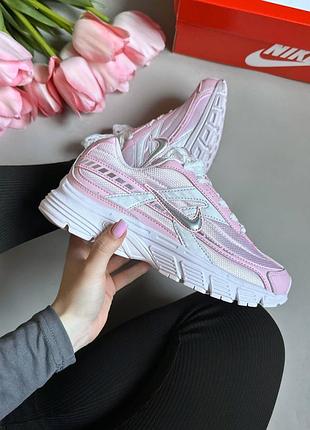 Женские кроссовки nike initiator pink grey найк розового с серым цветами