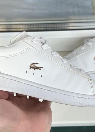 Оригінальні кросівки lacoste carnaby set лакост 38-38,5 розмір 24,5 см