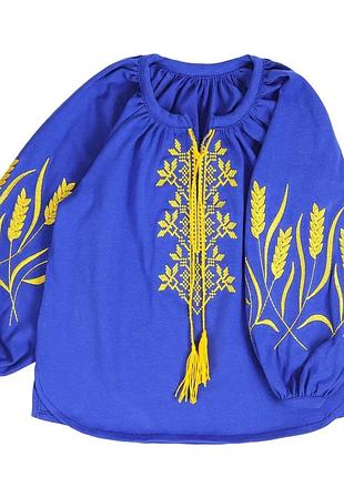 Вышиванка с колышками трикотаж