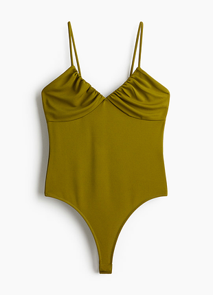 Новый боди h&m edition strappy body - l