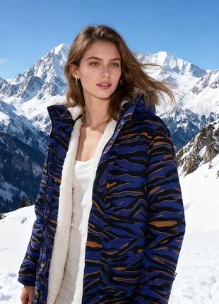 Не такий хижий принт: парка в зебру kenzo, номерна