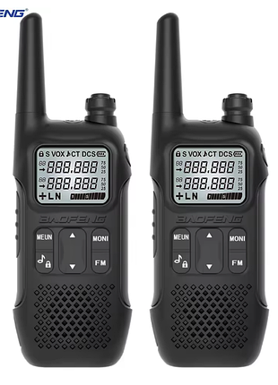Baofeng gm-t8 рация gmrs радио noaa type-c перезаряжаемая ручная двусторонняя радиостанция для кемпинга, охоты, пешего туризма 2 шт