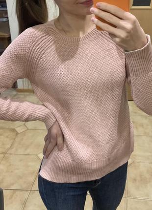 Нежно розовий свитер1 фото
