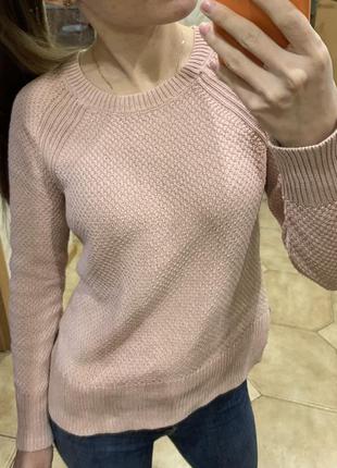 Нежно розовий свитер3 фото