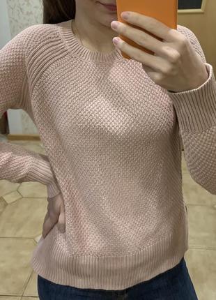 Нежно розовий свитер4 фото