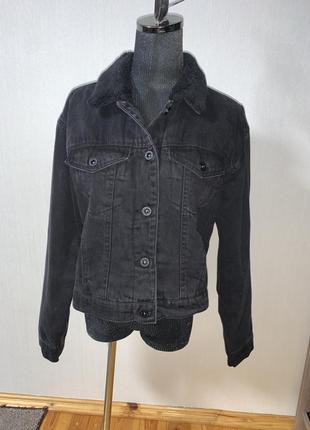 Джинсова курточка від mango 🥭 курточка denim ❤️2 фото
