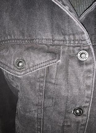 Джинсова курточка від mango 🥭 курточка denim ❤️6 фото