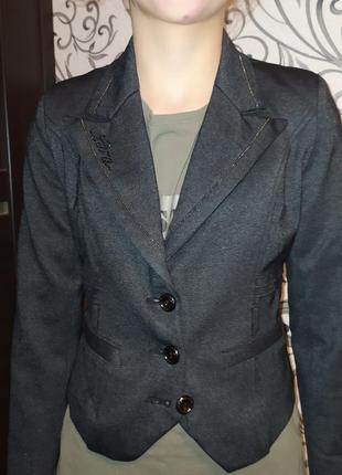 Пиджак серый школьный форма