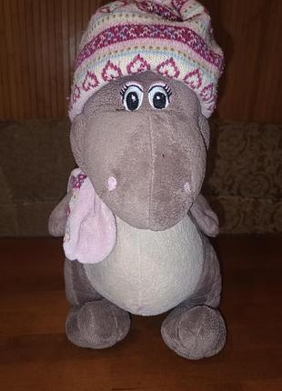 Мягкая игрушка динозавр